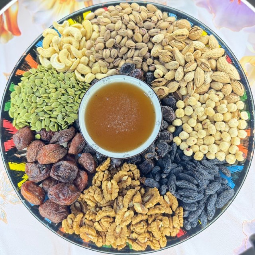 Quvvat Rizo — bir laganda barcha tabiiy ingredientlar